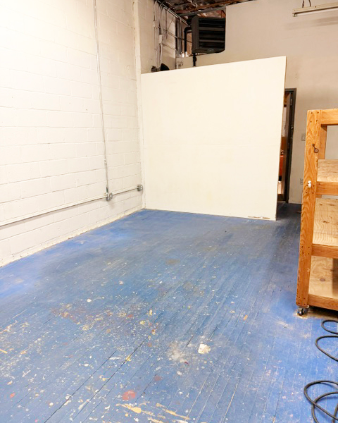 Affordable White Box Semi-Private Art Studio